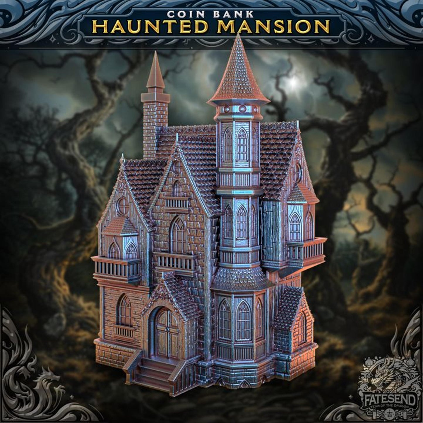 Haunted Mansion Bank myntbank