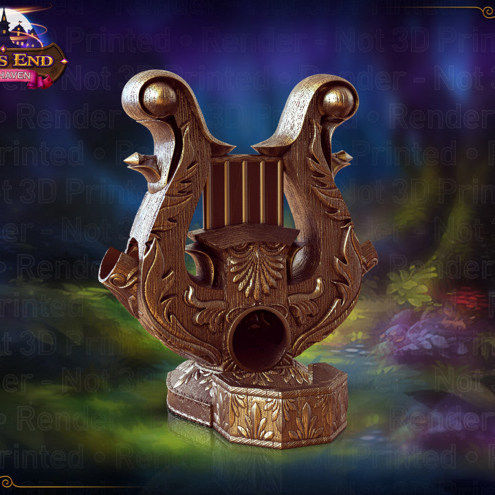 Bard's Lyre of Inspiration Dice Tower