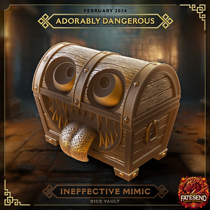Cute Mimic Dice Vault, spillerskrin fra Spillsmia