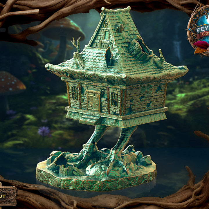 Baba Yaga's Hag Hut Dice Tower