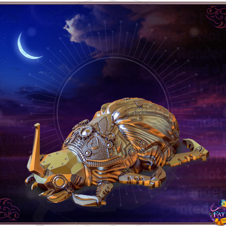 Clockwork Scarab Dice Vault