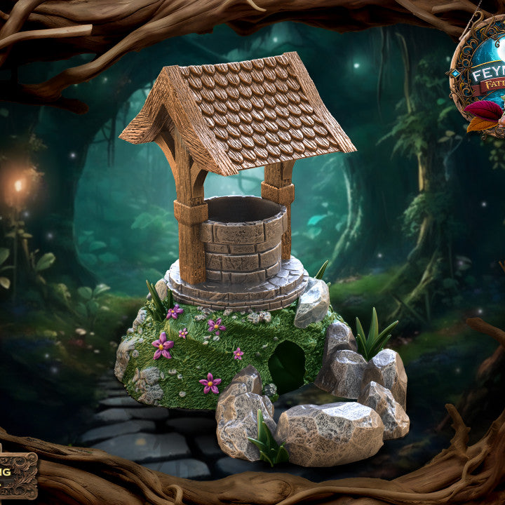 Magical Wishing Well Dice Tower