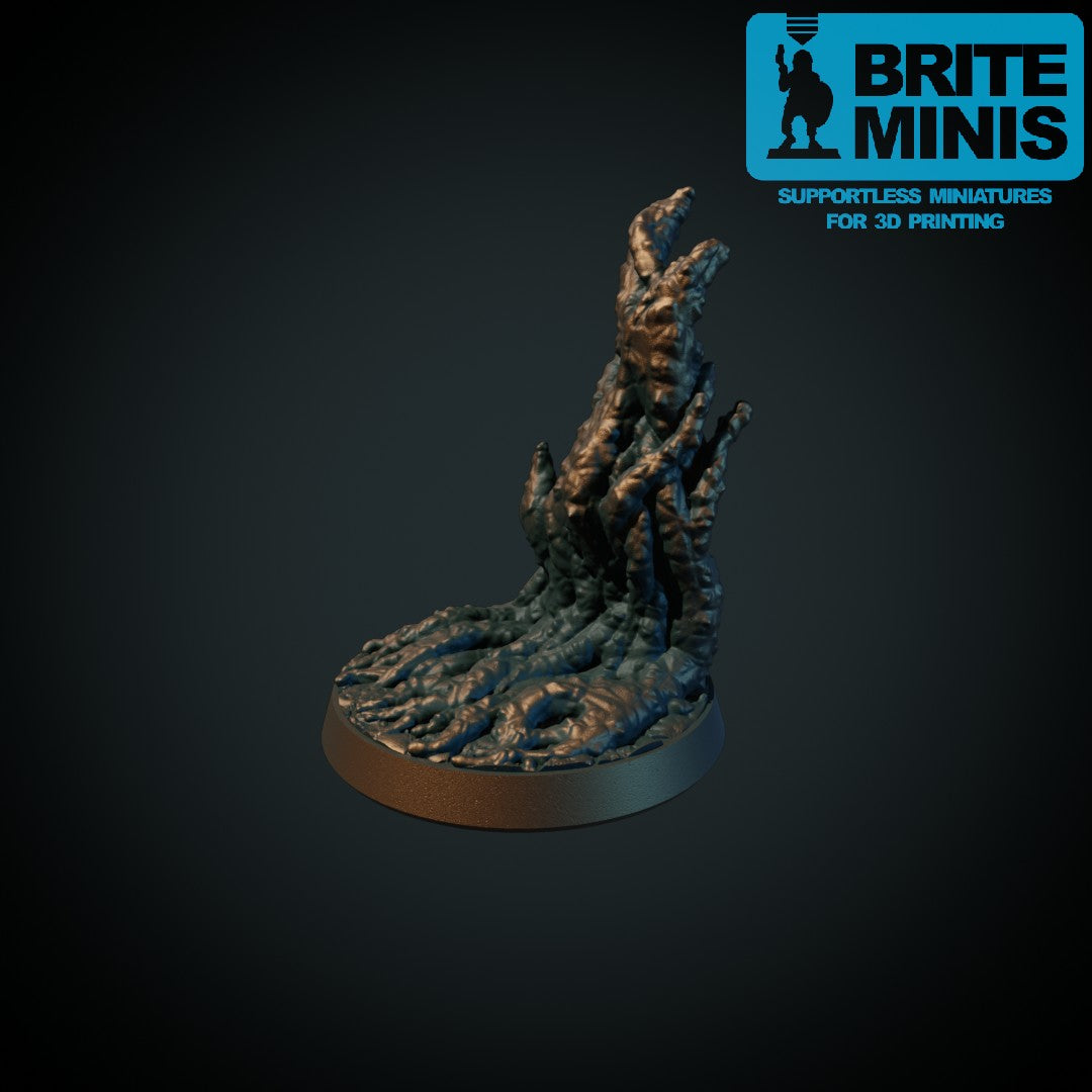 Grå slim miniatyr