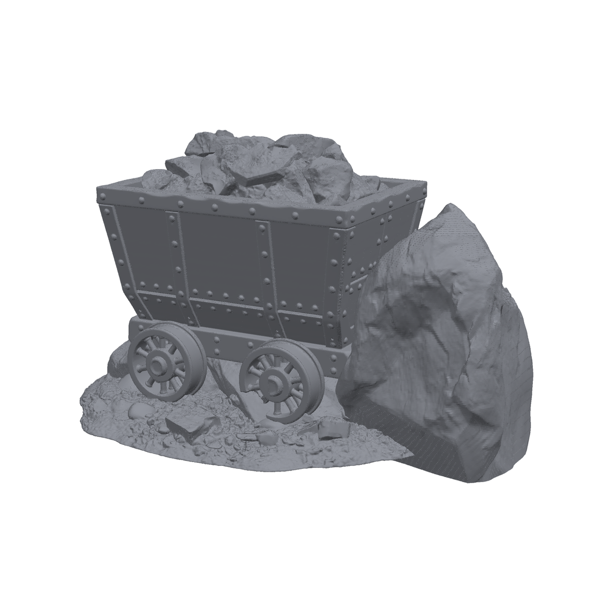 Mine Cart Stuck