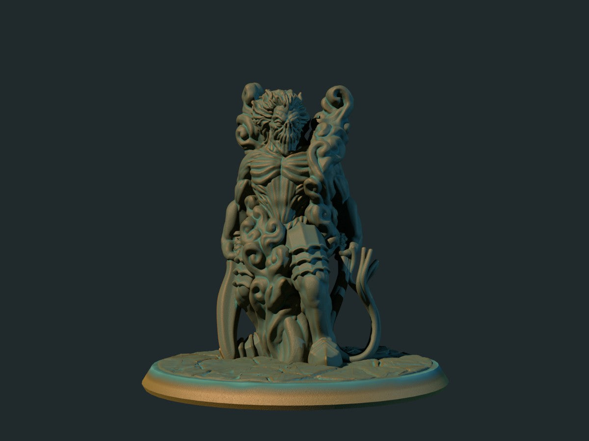 Ilddemon miniatyr