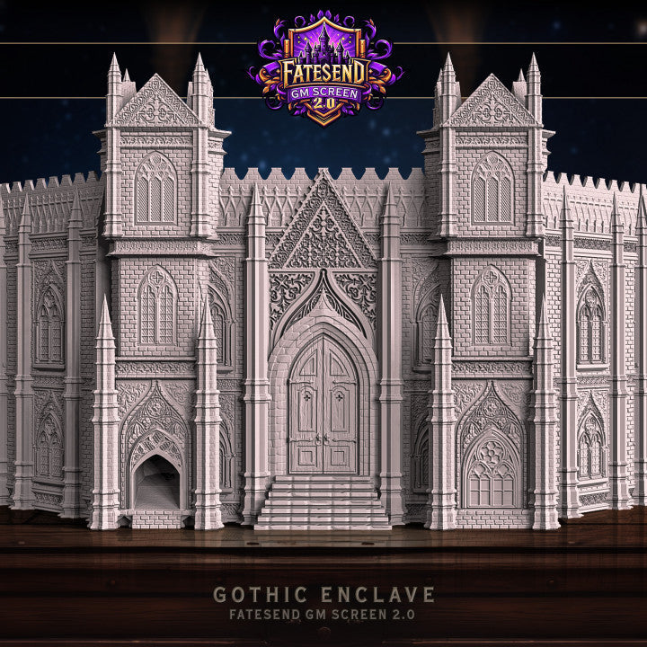 Gothic Cathedral GM Screen