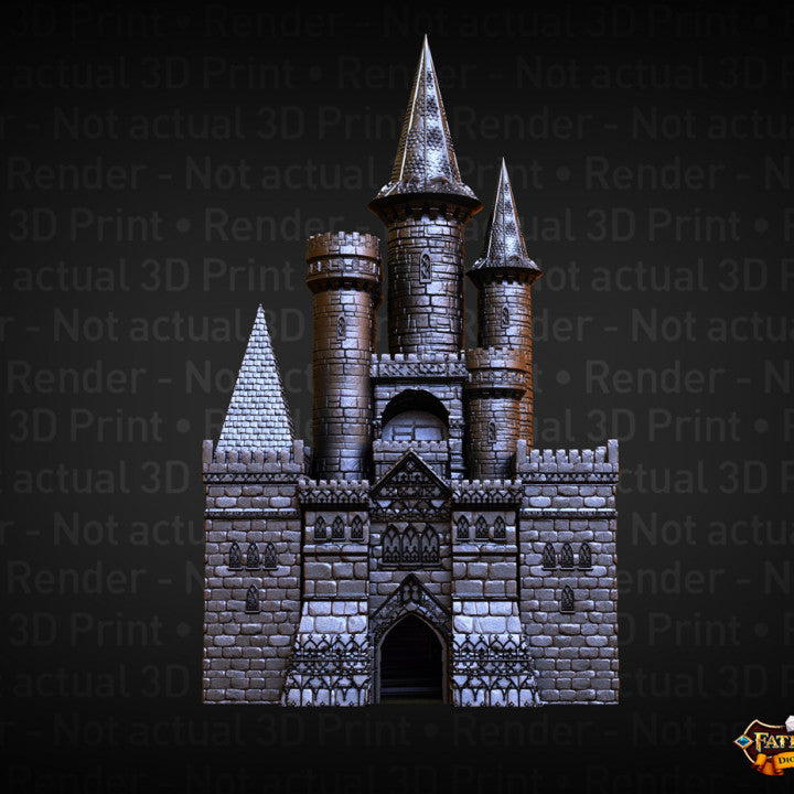 Cursed Vampire Citadel Dice Tower