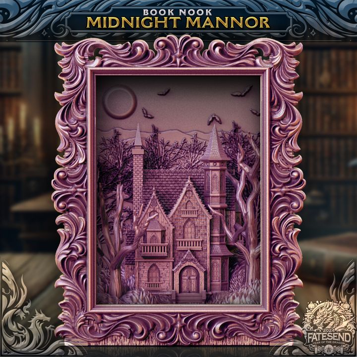 Midnight Manor Book Nook