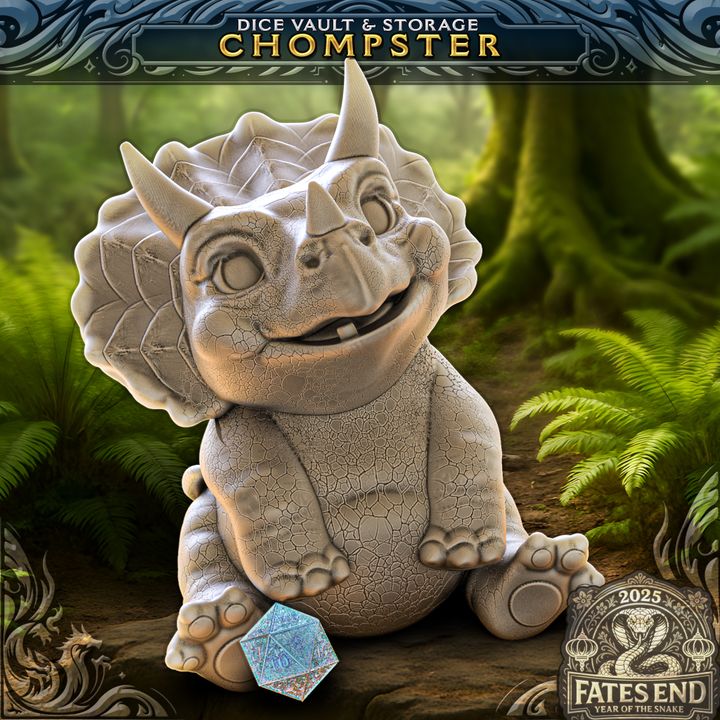 Chompster Dice Vault and Storage