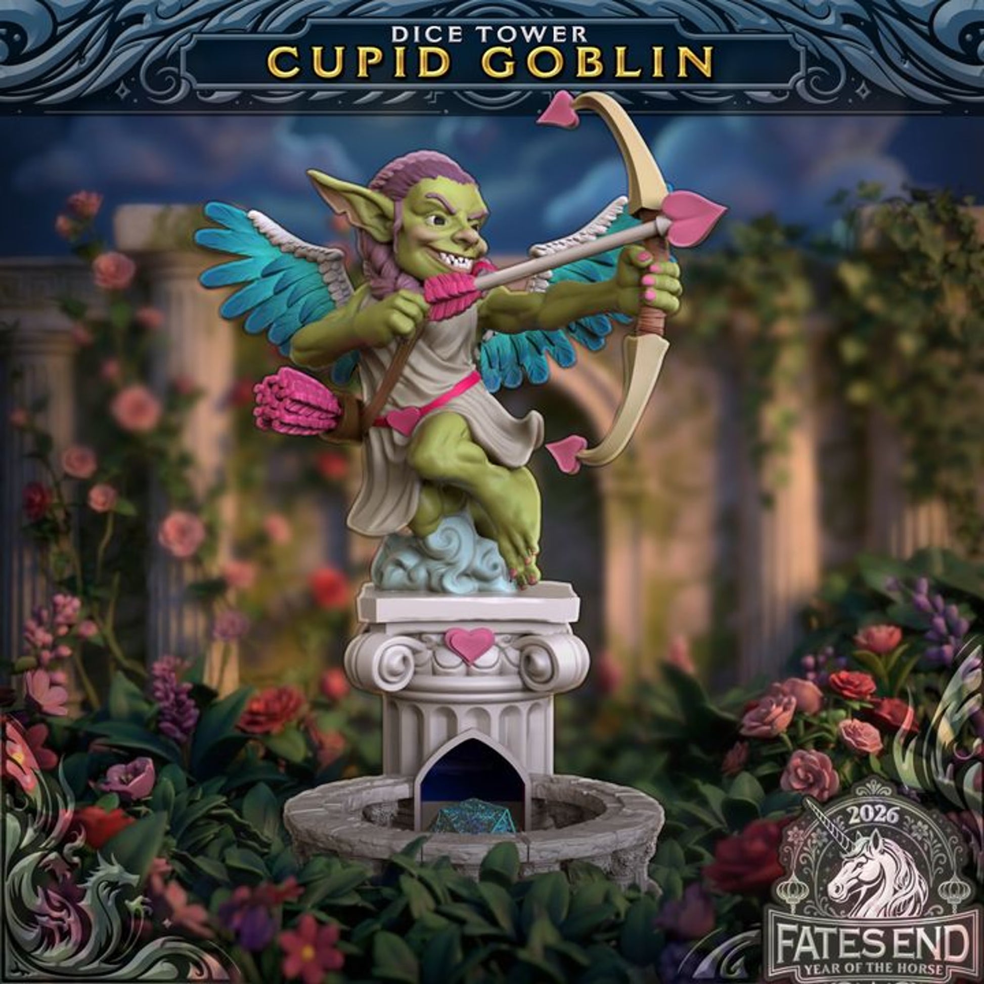 Cupid Goblin Dice Tower