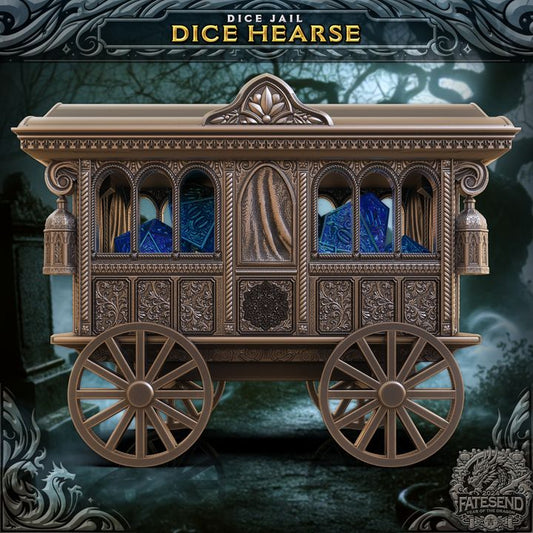 Dice Hearse - Dice Jail Wagon, spillerskrin fra Spillsmia