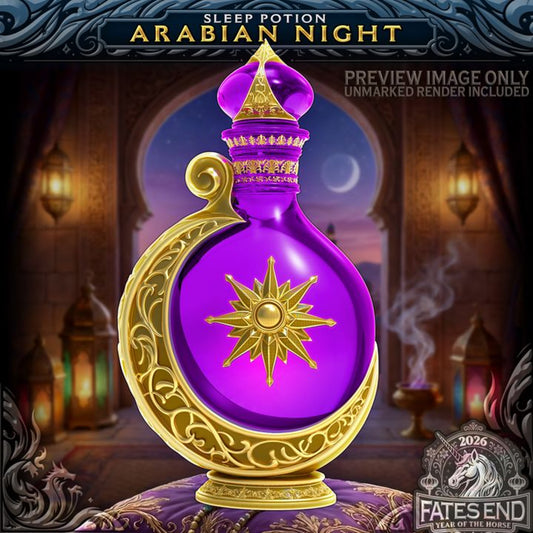 Arabian Night Potion Bottle