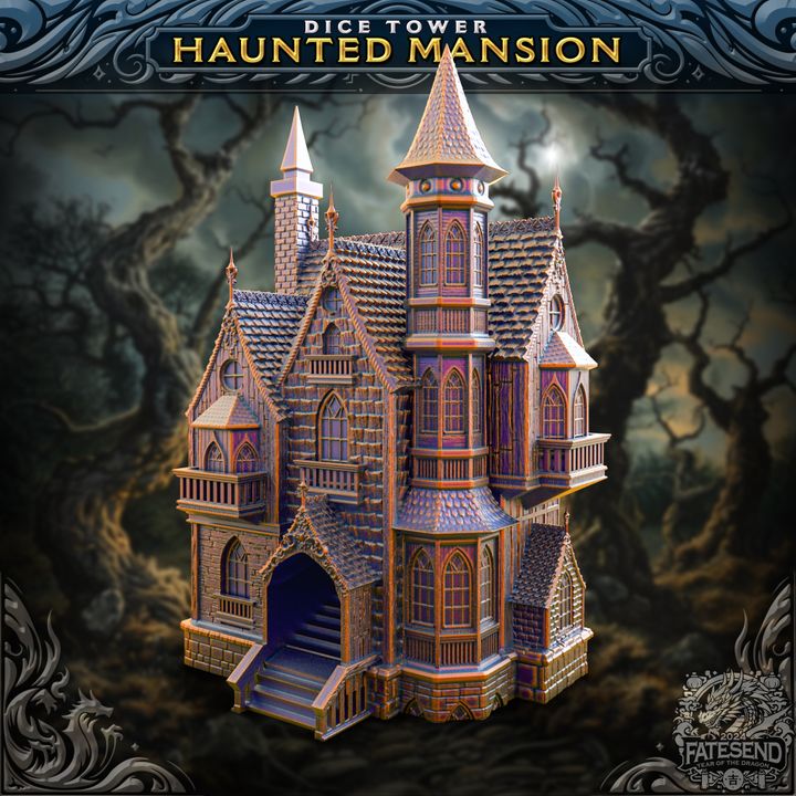 Haunted Mansion Dice Tower