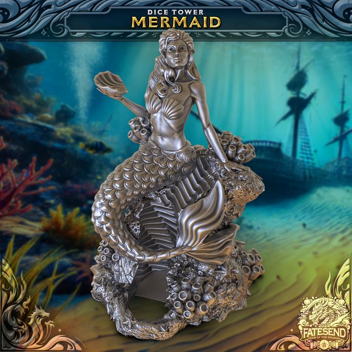 Mermaid Dice Tower