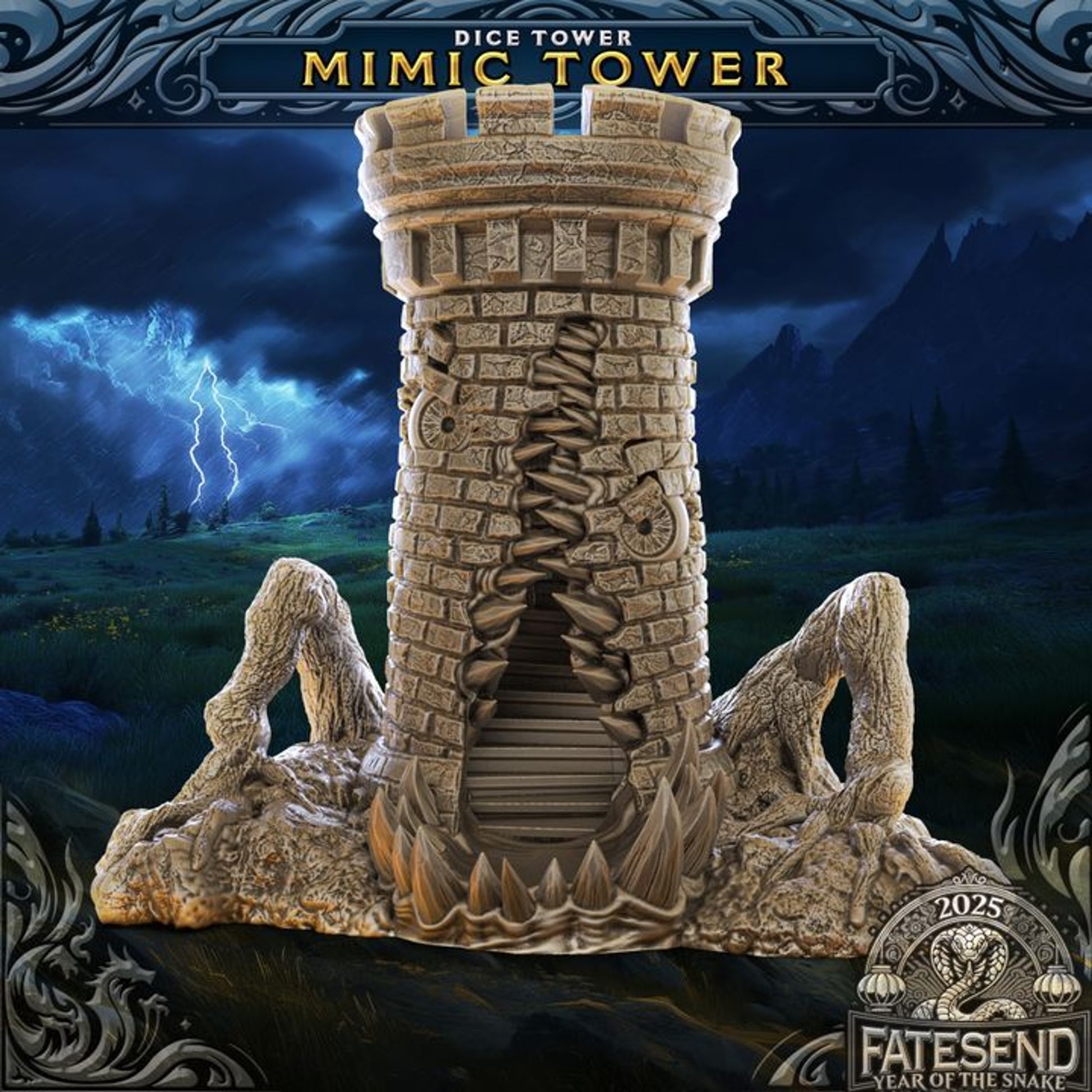 Mimic Dice Tower