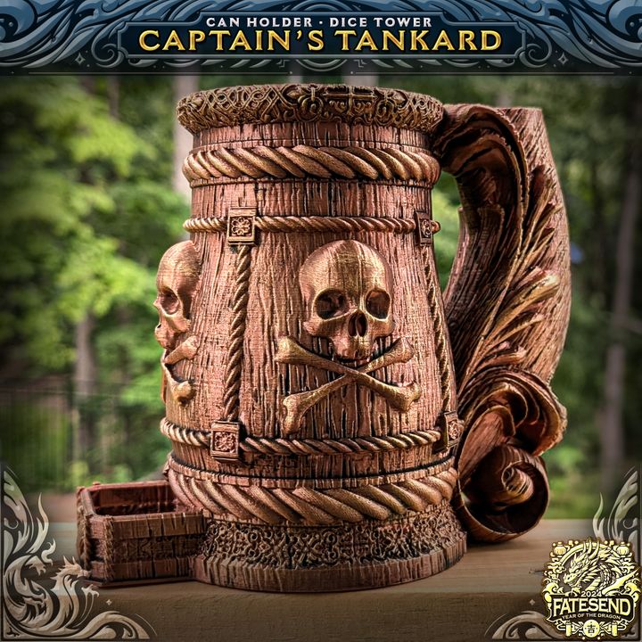 Pirate Tankard Dice Tower