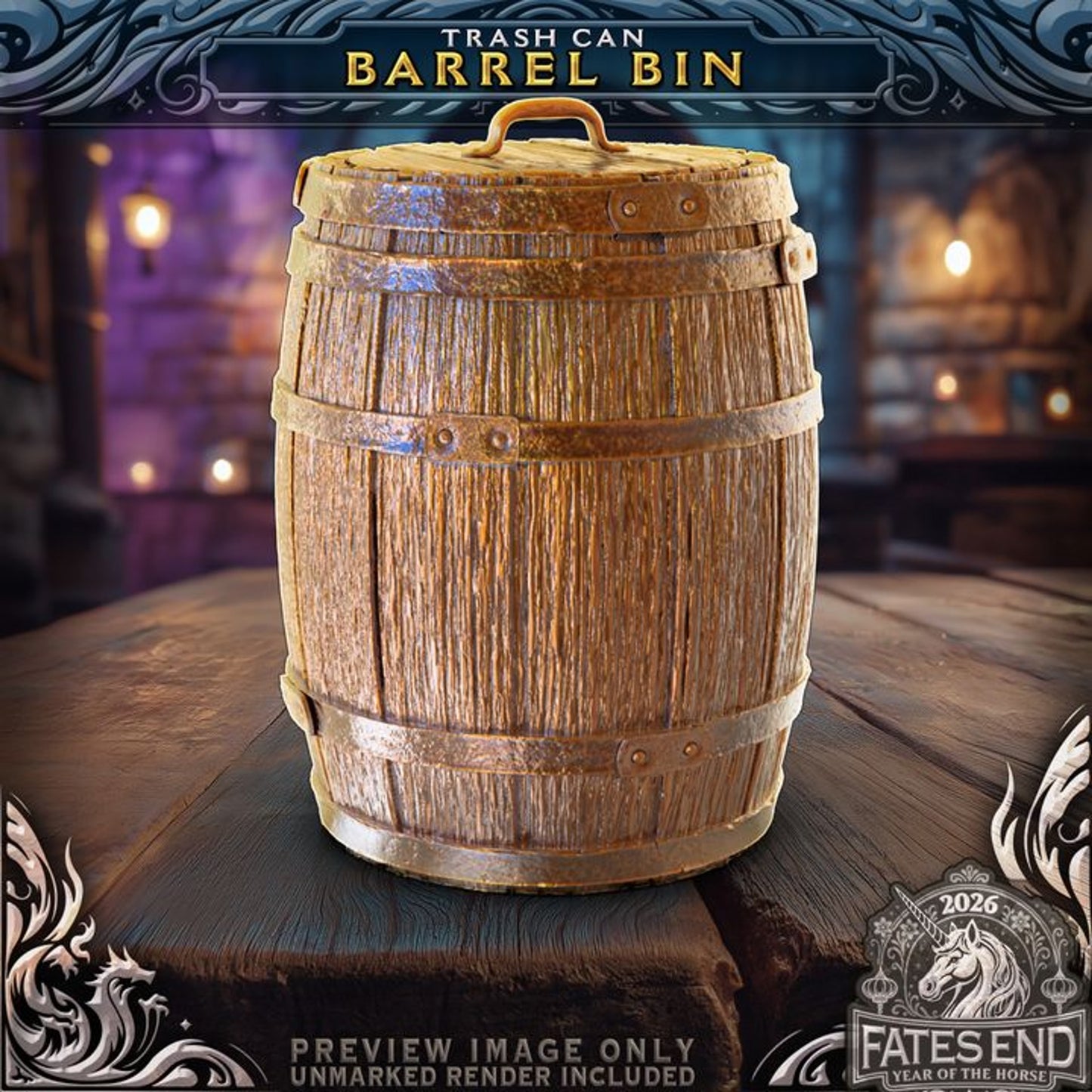 Barrel Bin terrengrekvisitt