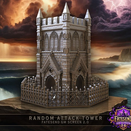 Random Attack Dice Tower