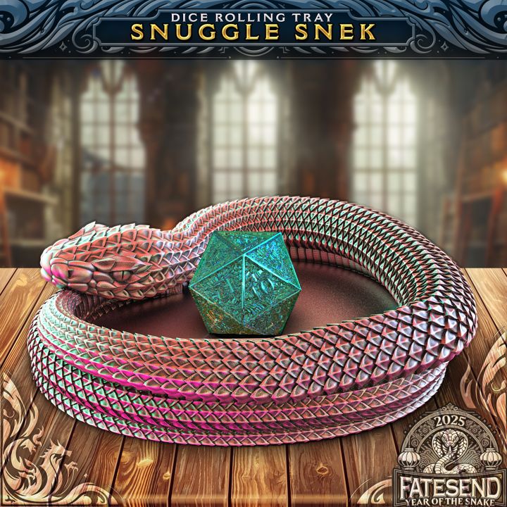 Snuggle Snek Rolling Tray