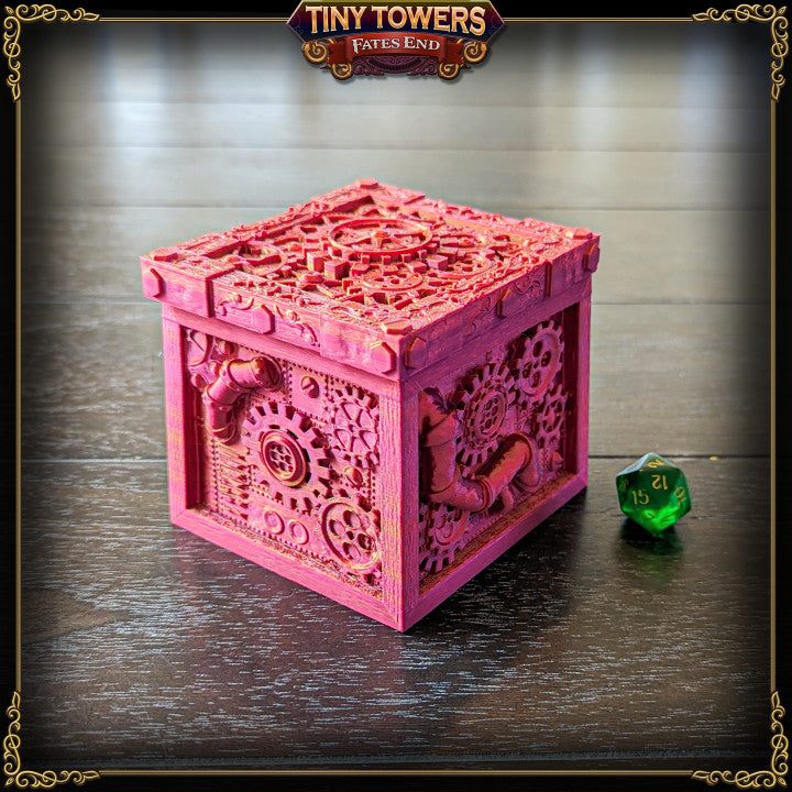 Clockwork Dice Vault, spillerskrin fra Spillsmia