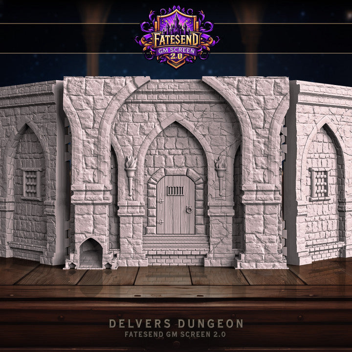 Delver's Dungeon GM Screen
