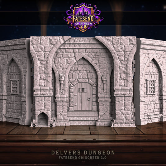 Delver's Dungeon GM Screen