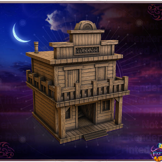 Zombified Ghost Town Dice Tower