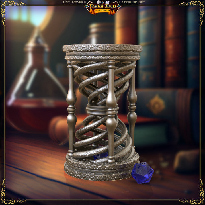 Hourglass Dice Tower