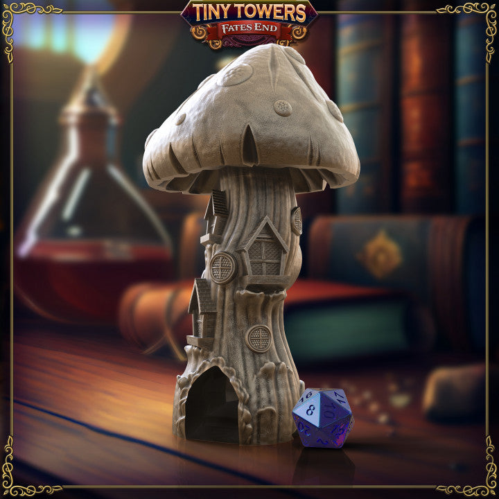 Mushroom Manor Dice Tower