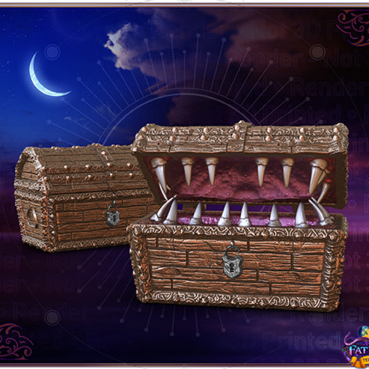 Identical Mimic Chests Dice Jail
