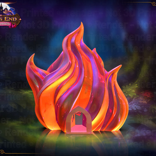 Sorcerer Flames Dice Vault