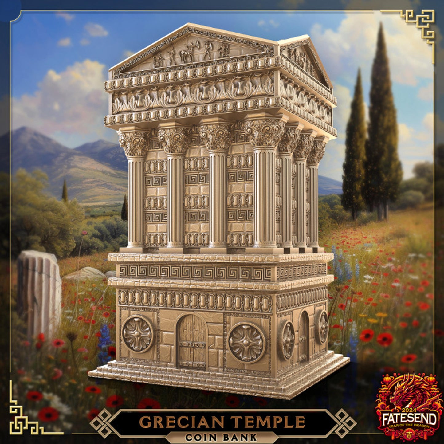 Grecian Temple Bank myntbank