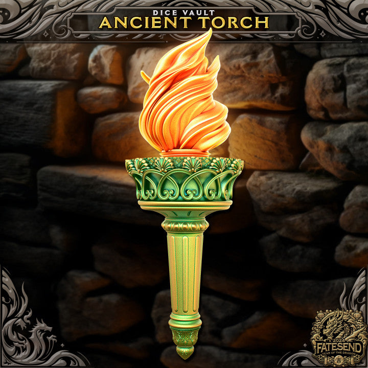 Ancient Torch Dice Vault, spillerskrin fra Spillsmia
