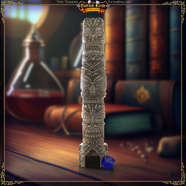 Tiki Totem Dice Tower