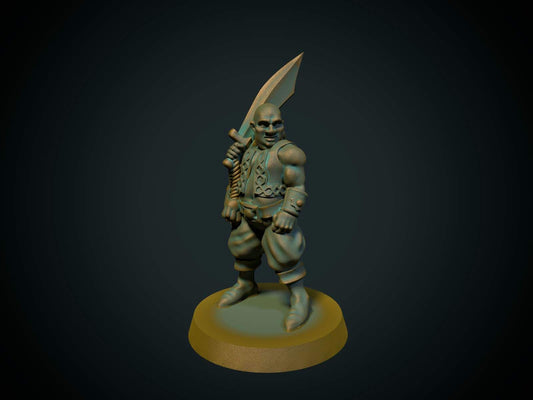 Abd, 3D-printet D&D-miniatyr fra Spillsmia.