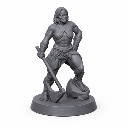 Barbarian med øks