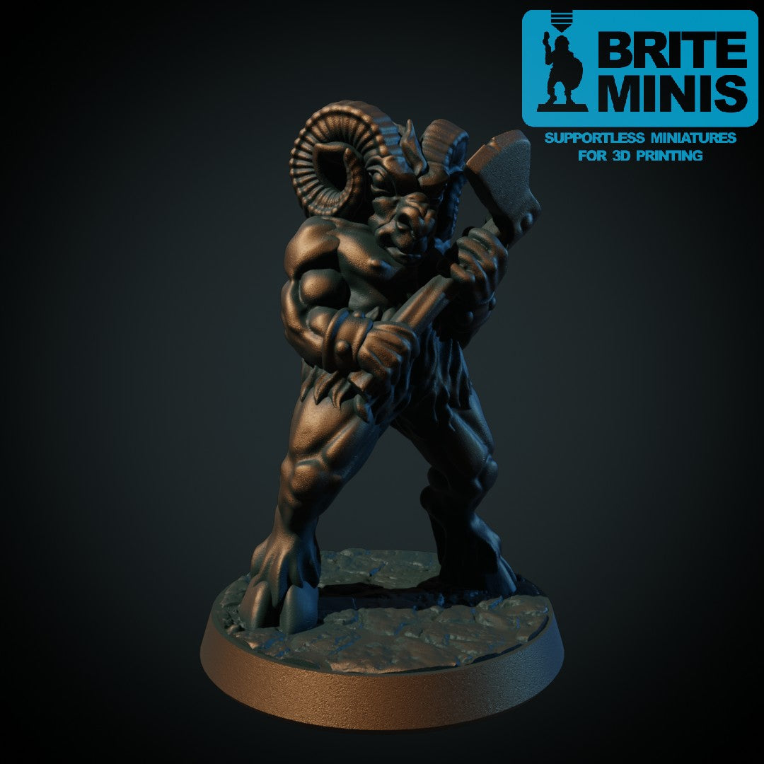 Dyremann III – 3D-printet D&D-miniatyr fra Spillsmia