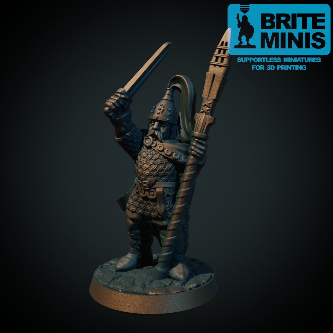 Bolesław Chrobry, 3D-printet D&D-miniatyr fra Spillsmia.