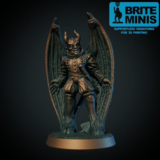 Djevelprins – 3D-printet D&D-miniatyr fra Spillsmia