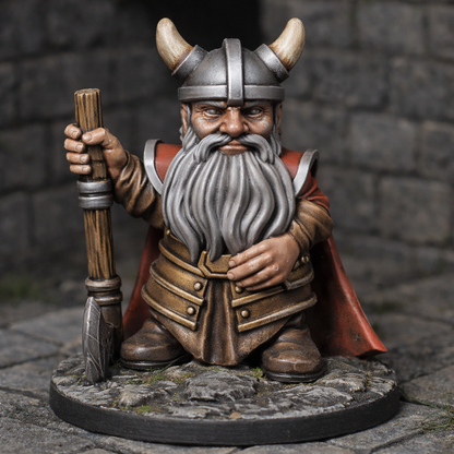 Dvergkriger med øks