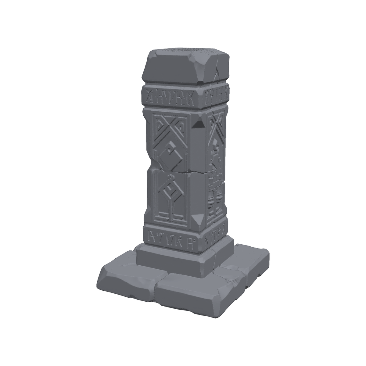Dwarven Ancient Pillar 3