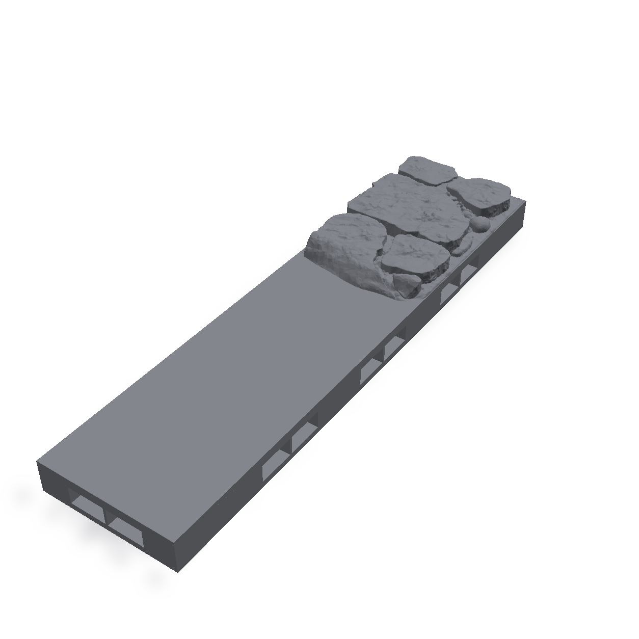 Oversvømt gulv 1x4 B