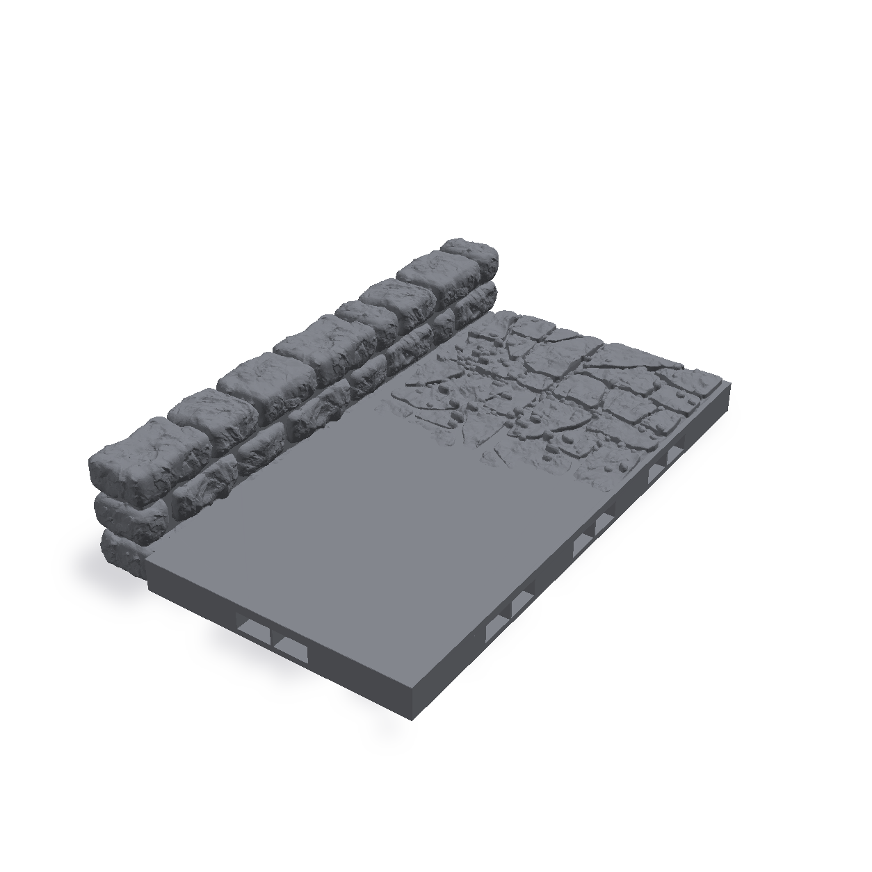 Vegg rett T 2x4 C