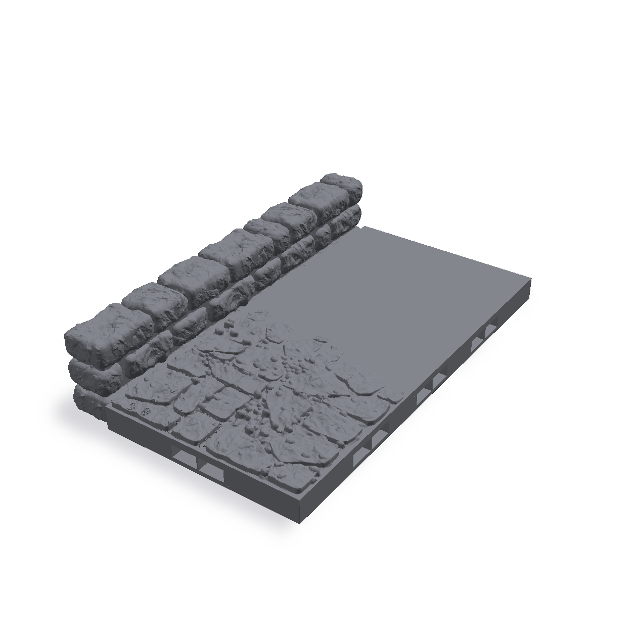 Vegg rett T 2x4 D