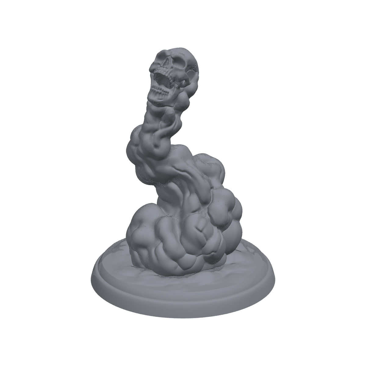 Floating Skull