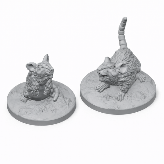 Giant Rat – miniatyrsett (2 stk)