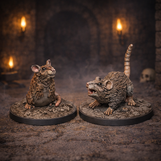 Giant Rat – miniatyrsett (2 stk)