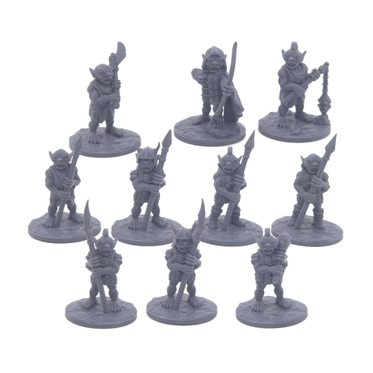 Goblin – miniatyrsett (10 stk)
