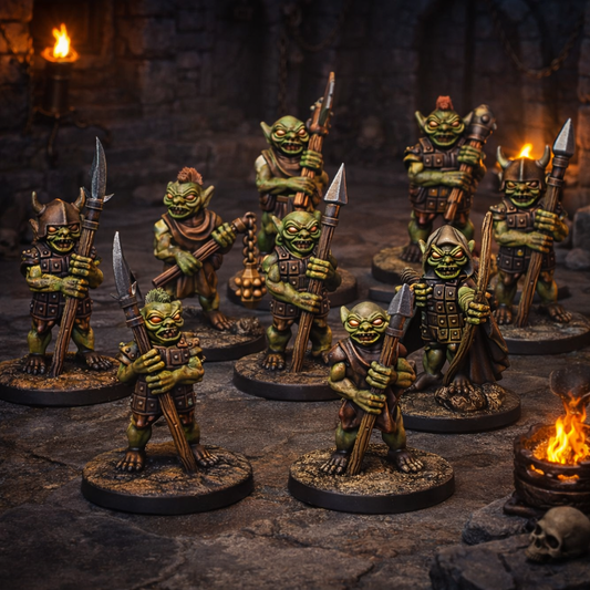 Goblin – miniatyrsett (10 stk)