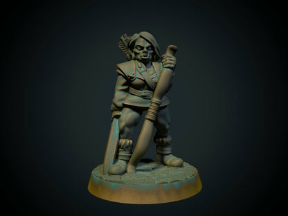 Half-orc female ranger